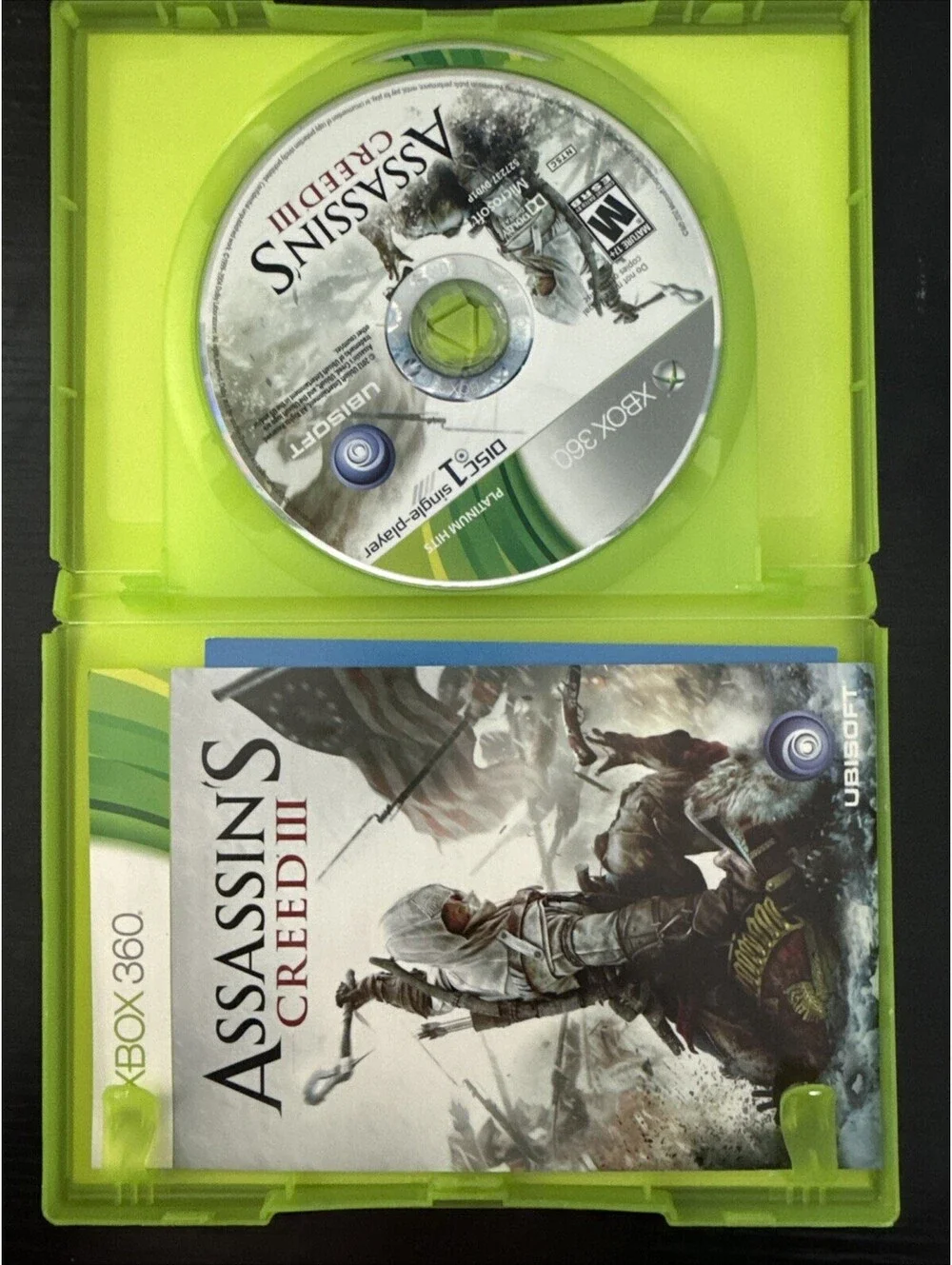 Assassin's Creed III (Microsoft Xbox 360, 2012)